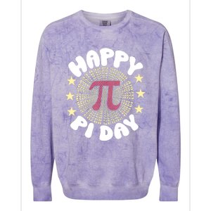 Happy Pi Day Funny Pi Mathematic Math For Teachers Colorblast Crewneck Sweatshirt