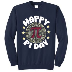 Happy Pi Day Funny Pi Mathematic Math For Teachers Tall Sweatshirt