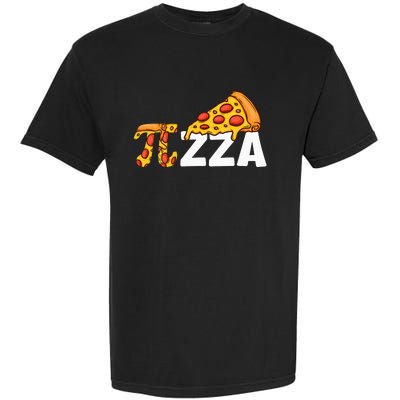 Happy Pi Day Pie Day Pizza Funny Pi Mathematic Math Garment-Dyed Heavyweight T-Shirt