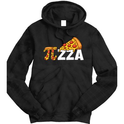 Happy Pi Day Pie Day Pizza Funny Pi Mathematic Math Tie Dye Hoodie