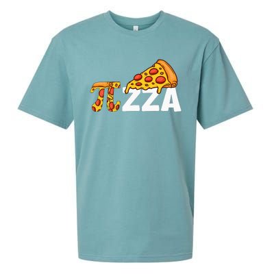 Happy Pi Day Pie Day Pizza Funny Pi Mathematic Math Sueded Cloud Jersey T-Shirt