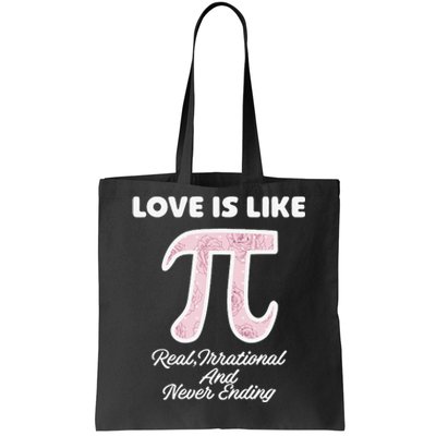 Happy Pi Day Mathematic Math Teacher Rainbow Tote Bag