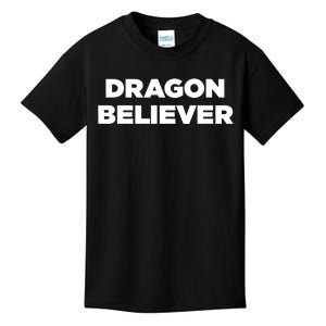 Higher Primate Dragon Believer Core Kids T-Shirt