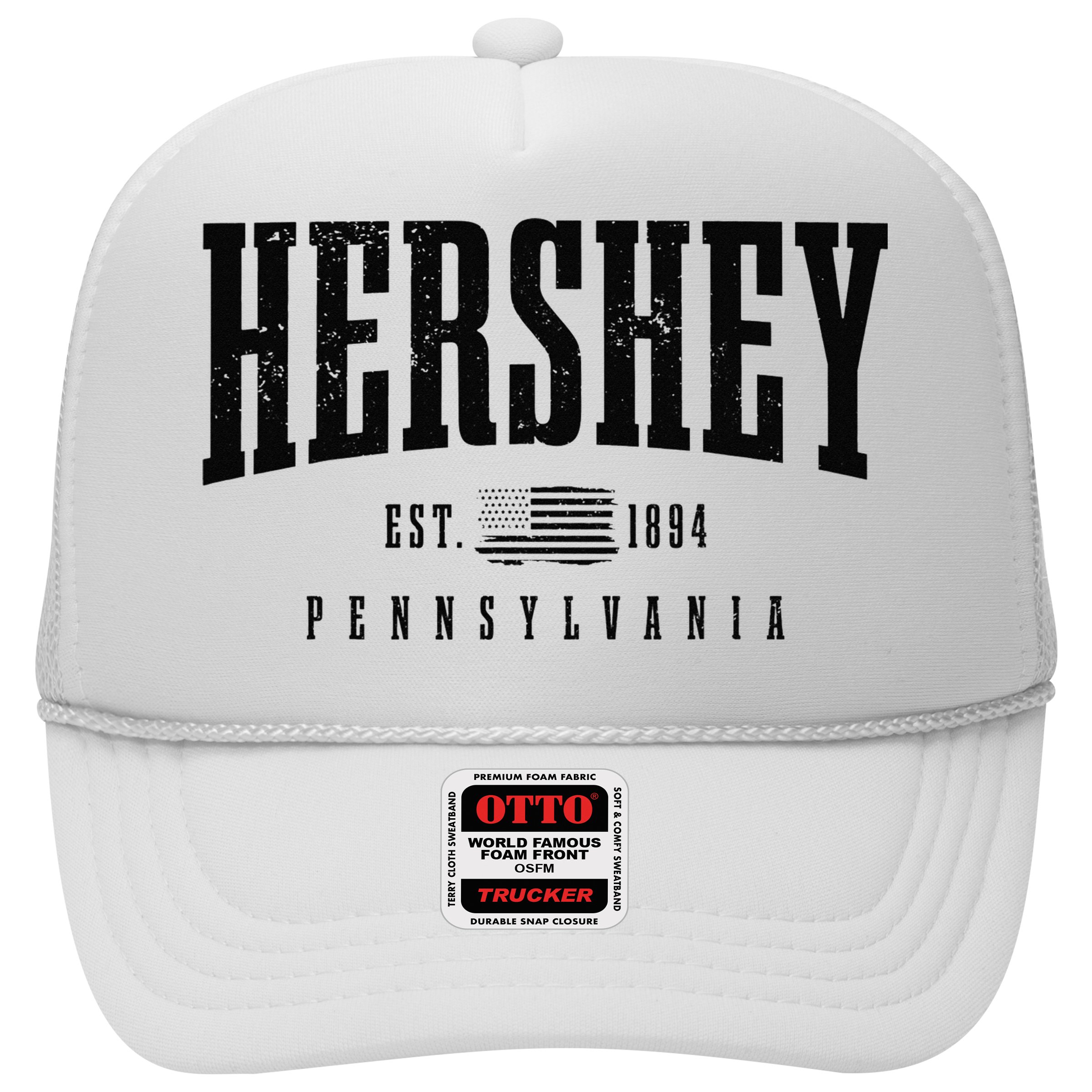 Hershey Pennsylvania Est. 1894 American Flag Patriotic Hat