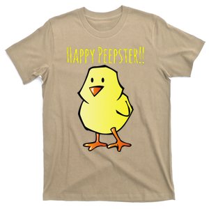 Happy Peepster!!, Easter Chick Cute, Chicken T-Shirt