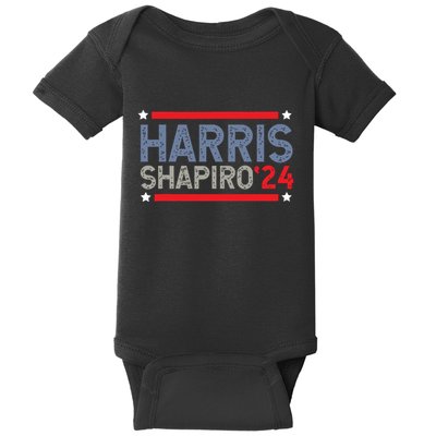 Harrisshapiro2024 President Election Baby Bodysuit