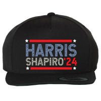 Harrisshapiro2024 President Election Wool Snapback Cap