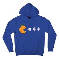 Halloween Pumpkin Eating Ghosts Funny Cute Gift Hoodie