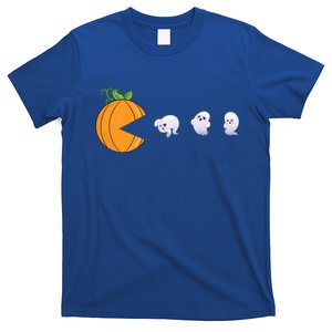 Halloween Pumpkin Eating Ghosts Funny Cute Gift T-Shirt