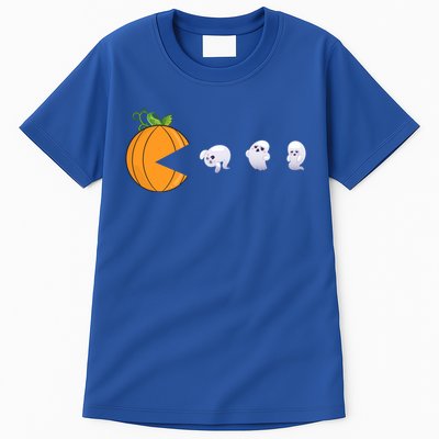 Halloween Pumpkin Eating Ghosts Funny Cute Gift Tall T-Shirt