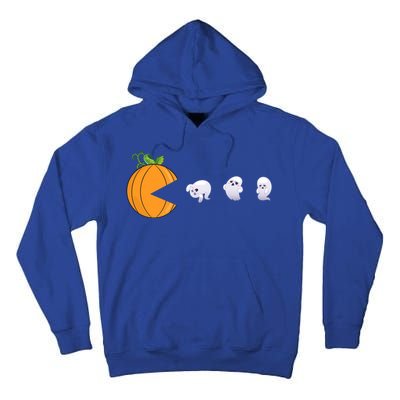 Halloween Pumpkin Eating Ghosts Funny Cute Gift Tall Hoodie