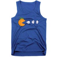 Halloween Pumpkin Eating Ghosts Funny Cute Gift Tank Top