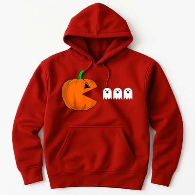 Halloween Pumpkin Eating Ghost Gamer For Hoodie