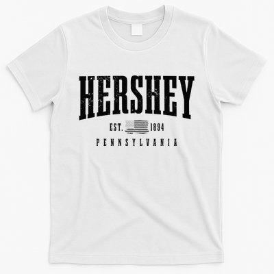 Hershey Pennsylvania Est. 1894 American Flag Patriotic T-Shirt