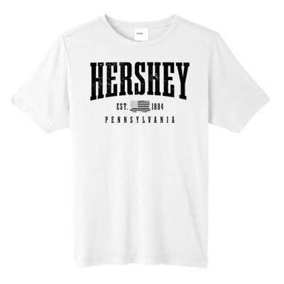 Hershey Pennsylvania Est. 1894 American Flag Patriotic Tall Fusion ChromaSoft Performance T-Shirt