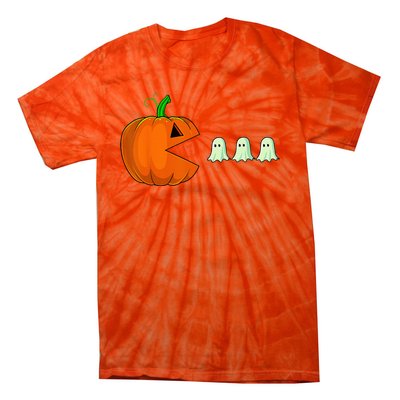 Halloween Pumpkin Funny Ghosts Tie-Dye T-Shirt