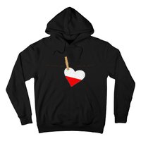 Heart Poland Flag Hoodie