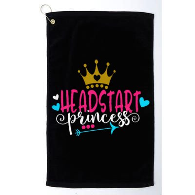 Headstart Princess First Day Of School Back To School Platinum Collection Golf Towel