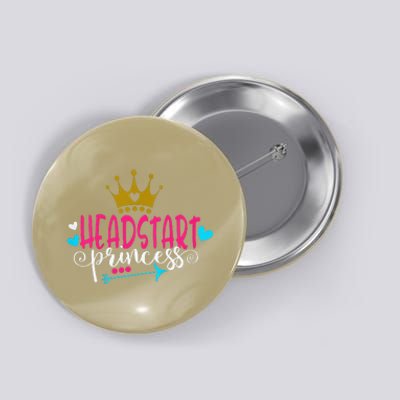 Headstart Princess First Day Of School Back To School Button