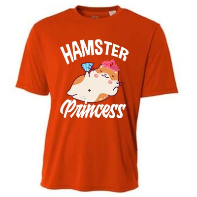 Hamster Princess Funny Hamster Lover Gift Cooling Performance Crew T-Shirt