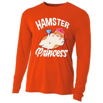 Hamster Princess Funny Hamster Lover Gift Cooling Performance Long Sleeve Crew