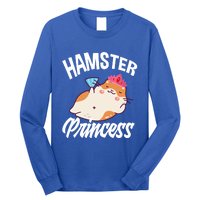 Hamster Princess Funny Hamster Lover Gift Long Sleeve Shirt