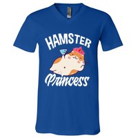 Hamster Princess Funny Hamster Lover Gift V-Neck T-Shirt