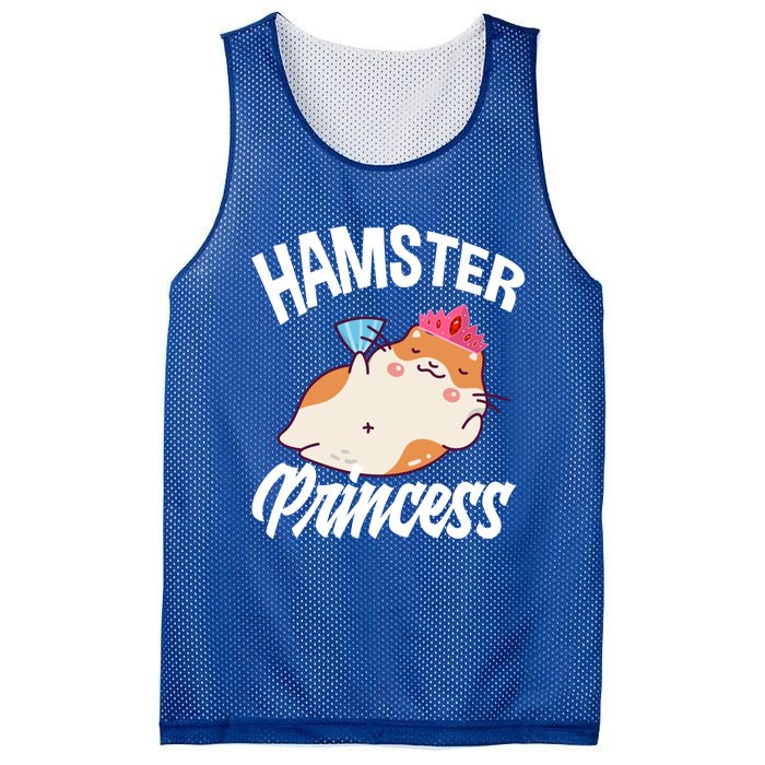 Hamster Princess Funny Hamster Lover Gift Mesh Reversible Basketball Jersey Tank