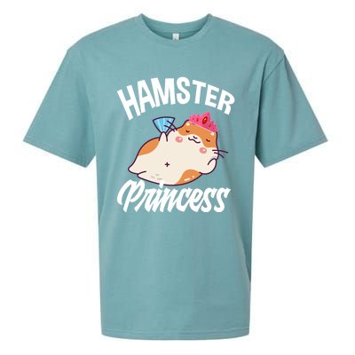 Hamster Princess Funny Hamster Lover Gift Sueded Cloud Jersey T-Shirt