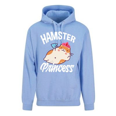 Hamster Princess Funny Hamster Lover Gift Unisex Surf Hoodie