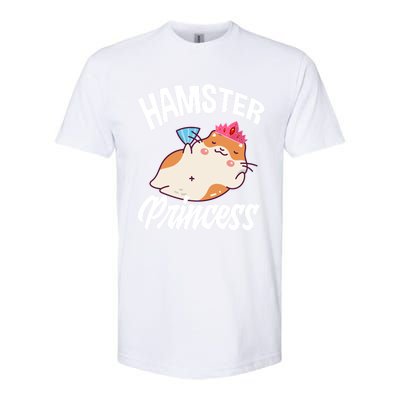 Hamster Princess Funny Hamster Lover Gift Softstyle CVC T-Shirt