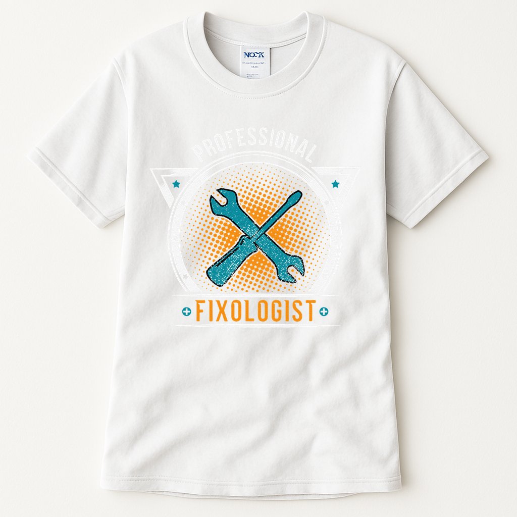 Handyman Professional Fixologist for Funny Repairman Team  Tall T-Shirt