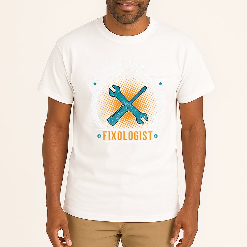 Handyman Professional Fixologist for Funny Repairman Team  Tall T-Shirt