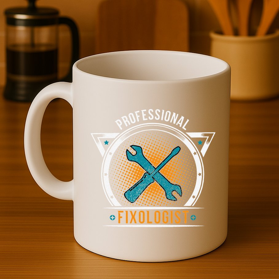 Handyman Professional Fixologist for Funny Repairman Team  Mug