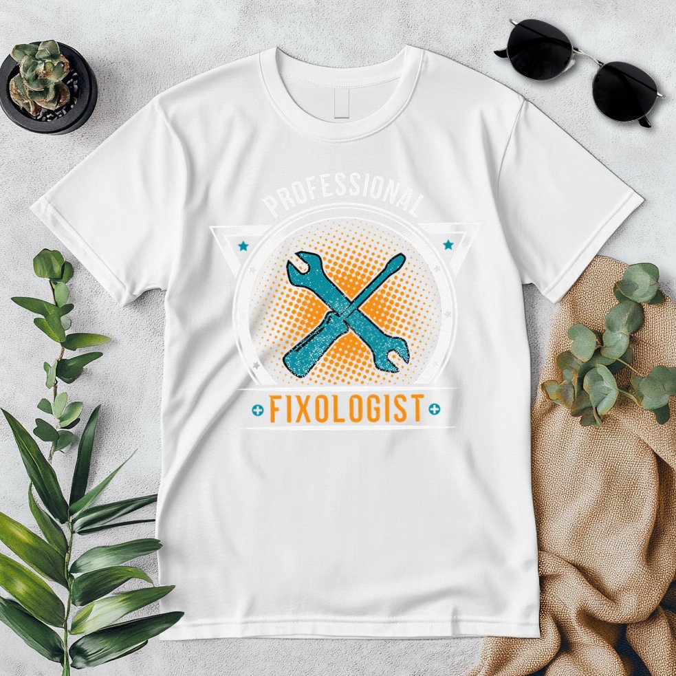 Handyman Professional Fixologist for Funny Repairman Team  Premium T-Shirt