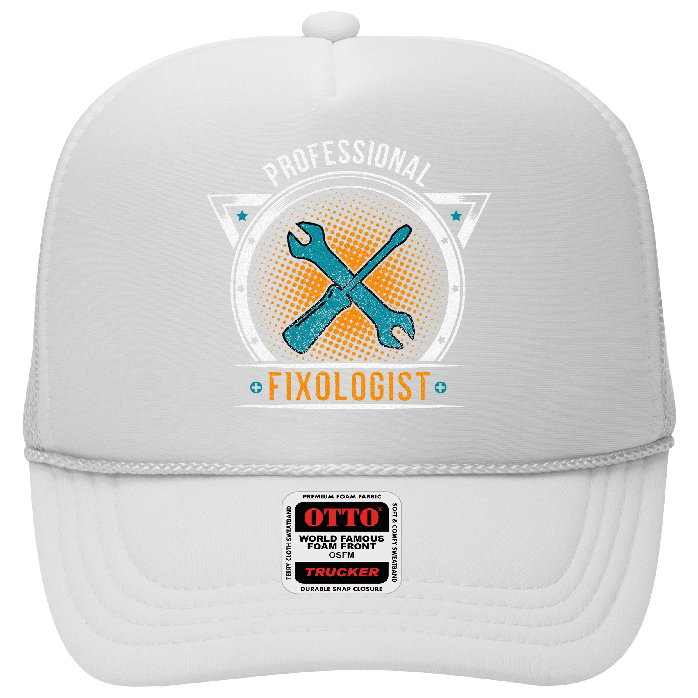 Handyman Professional Fixologist for Funny Repairman Team  Hat