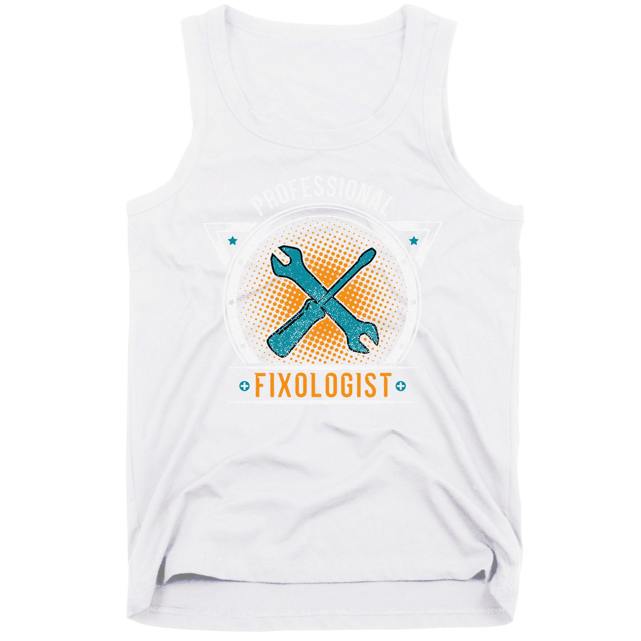 Handyman Professional Fixologist for Funny Repairman Team  Tank Top
