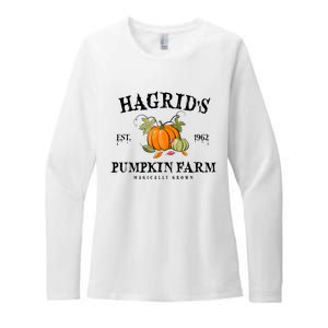 HagridS Pumpkin Farm Fall Autumn Pumpkin Garden Womens CVC Long Sleeve Shirt