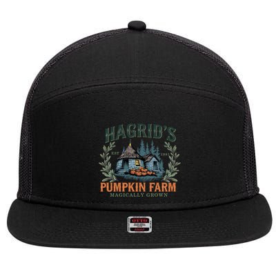 HagridS Pumpkin Farm Magically Grown Est 1981 7 Panel Mesh Trucker Snapback Hat