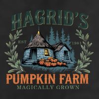 HagridS Pumpkin Farm Magically Grown Est 1981 7 Panel Mesh Trucker Snapback Hat
