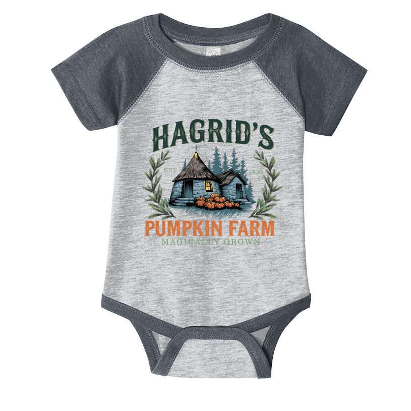 HagridS Pumpkin Farm Magically Grown Est 1981 Infant Baby Jersey Bodysuit