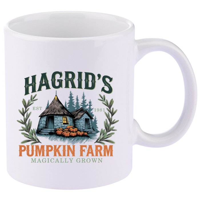 HagridS Pumpkin Farm Magically Grown Est 1981 11oz C Handle Ceramic Mug