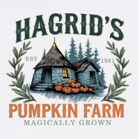 HagridS Pumpkin Farm Magically Grown Est 1981 Flat Bill Trucker Hat