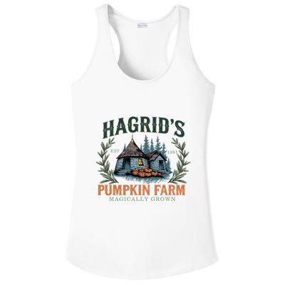 HagridS Pumpkin Farm Magically Grown Est 1981 Ladies PosiCharge Competitor Racerback Tank