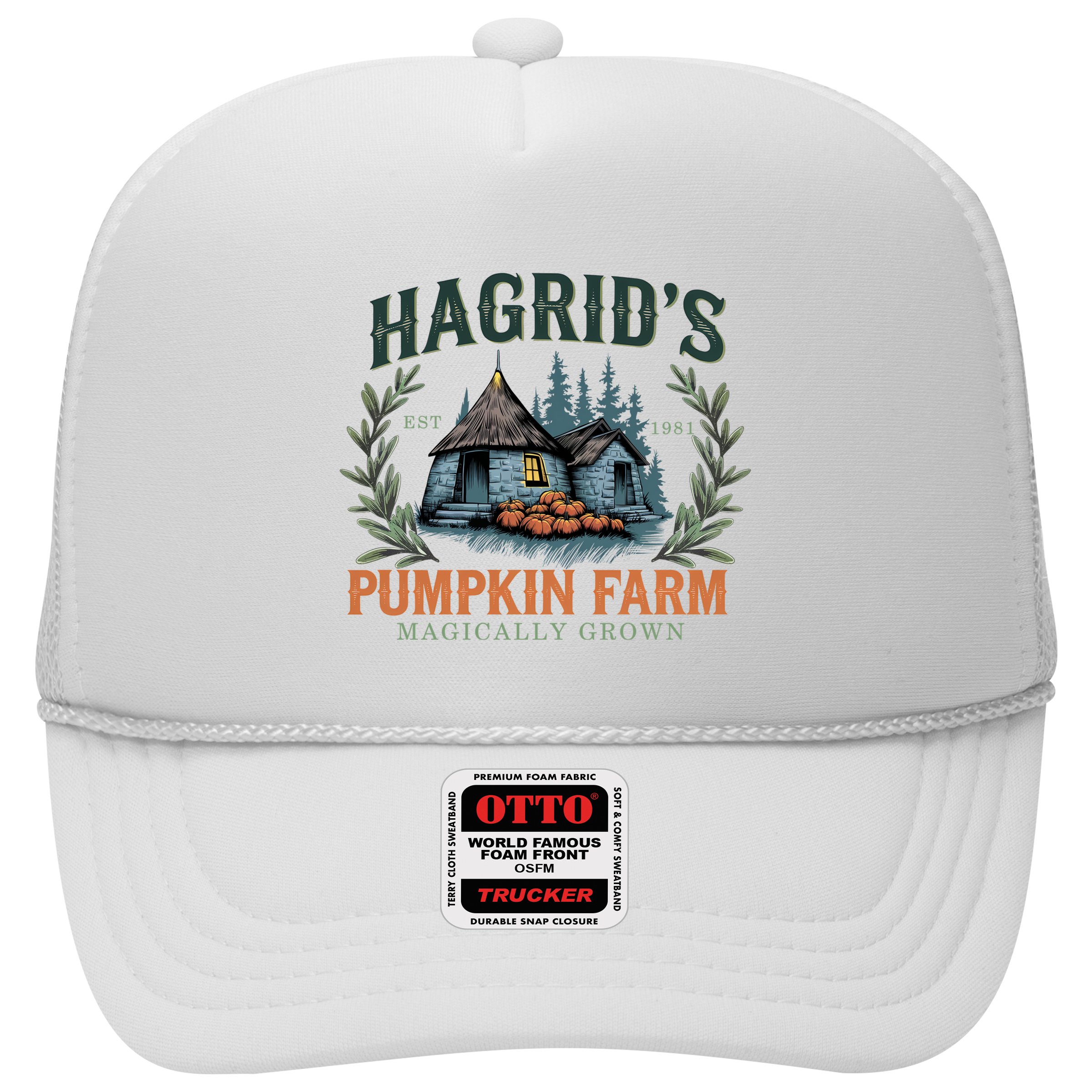HagridS Pumpkin Farm Magically Grown Est 1981 Hat