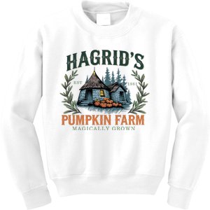 HagridS Pumpkin Farm Magically Grown Est 1981 Kids Sweatshirt