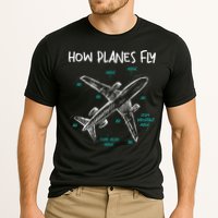 How Planes Fly Aerospace Engineer Aeronautical Engineering Performance Shirt