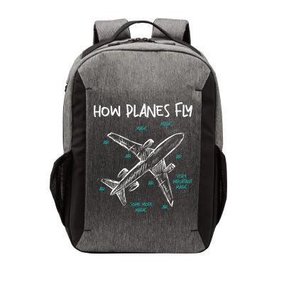How Planes Fly Aerospace Engineer Aeronautical Engineering Vector Backpack