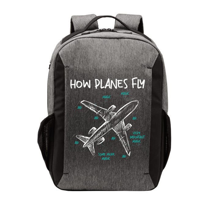 How Planes Fly Aerospace Engineer Aeronautical Engineering Vector Backpack