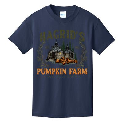 Hagrids Pumpkin Farm Magically Grown Cute Fall Gift Kids T-Shirt